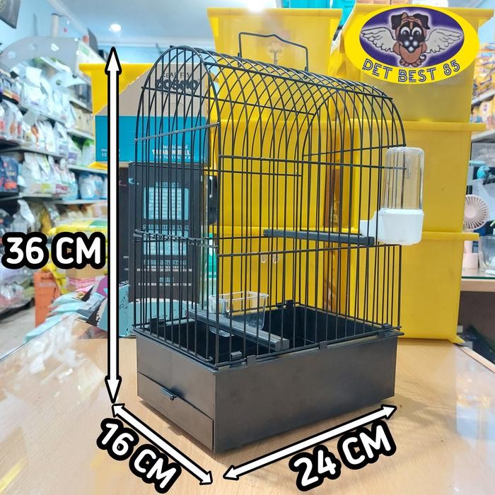 ASLI York Cage 2gr Art 019 Show Cage York Canaries/Finch Import Italy 2gr READY STOCK