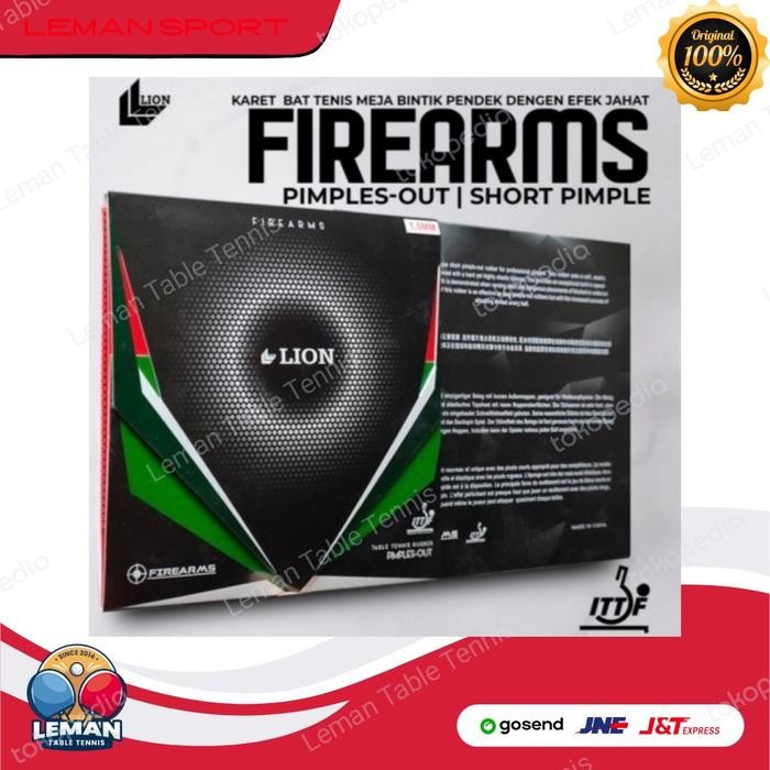 Karet Bintik Firearms 1.5/1.8/2.0 MM / Karet Bet Pingpong / Tenis Meja