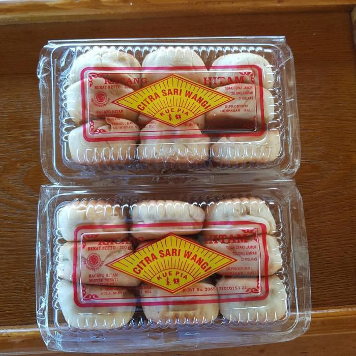 TERLARIS Kue Pia basah Citra sari wangi bali rasa Kacang Hitam oleh oleh khas Bali READY