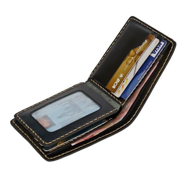 Dompet Kulit Handmade-Dompet Pria Kulit Sapi Kulit Pullup