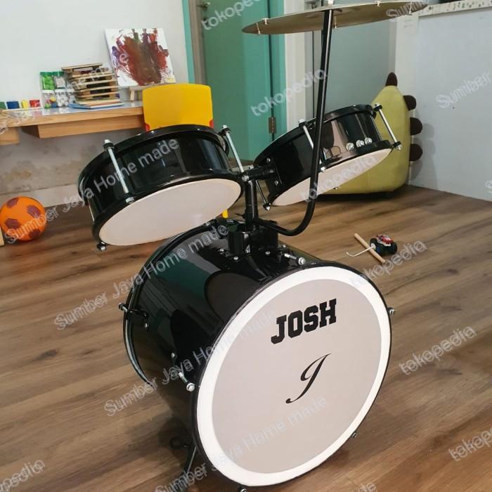 TERLARIS drum anak full set/ DRUM Mini anak lengkap bisa tambah nama