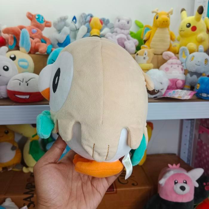 Boneka Pokemon Rowlet Pokemon Center Original
