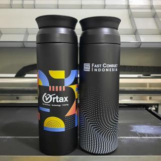 TUMBLER BOTOL TERMOS H552 CUSTOM WARNA PRINT UV