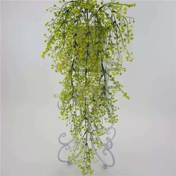 NEW Daun Anggrek Juntai Plastik / Daun Juntai Lonceng/ Daun Hias Dinding Decorasi Artificial