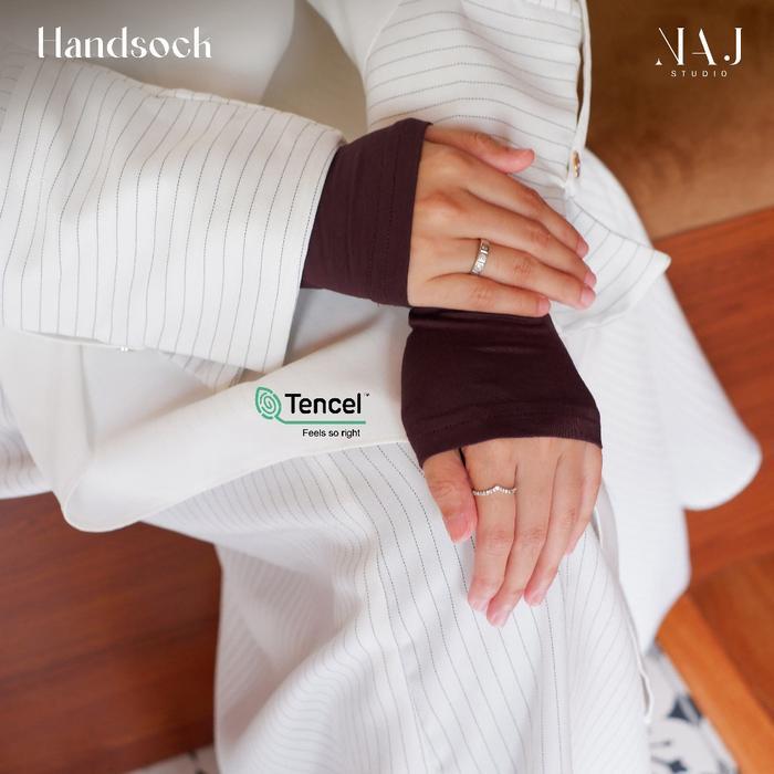 NAJ STUDIO - HANDSOCK BASIC BAHAN TENCEL PREMIUM MANSET TANGAN MUSLIMAH