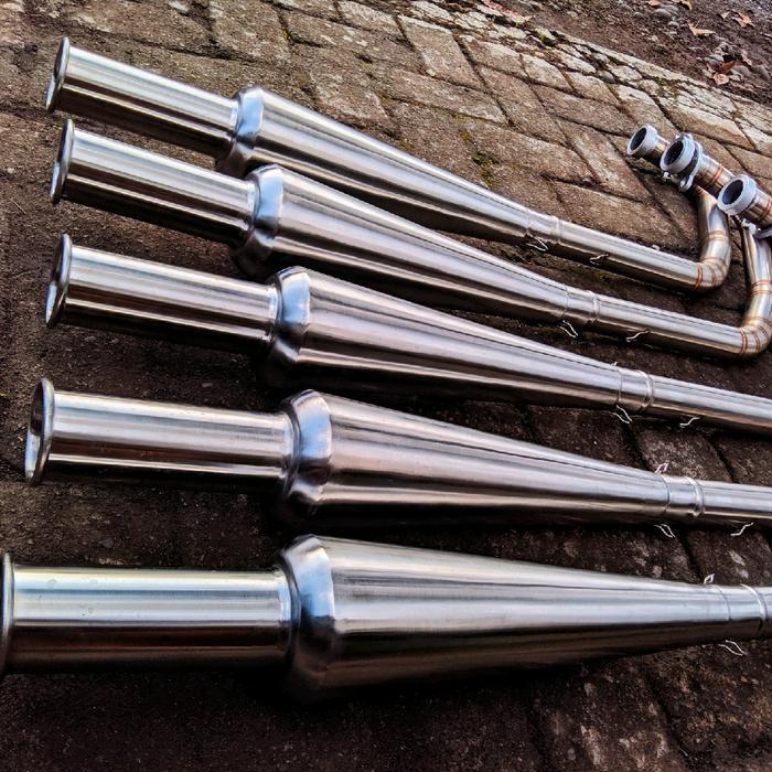 Knalpot Japstyle Tiger Gl Scorpio Bison Thunder Fullsar Motor