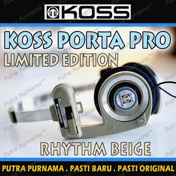 PROMO Koss Porta Pro Limited Edition Rhythm Beige Baru Original