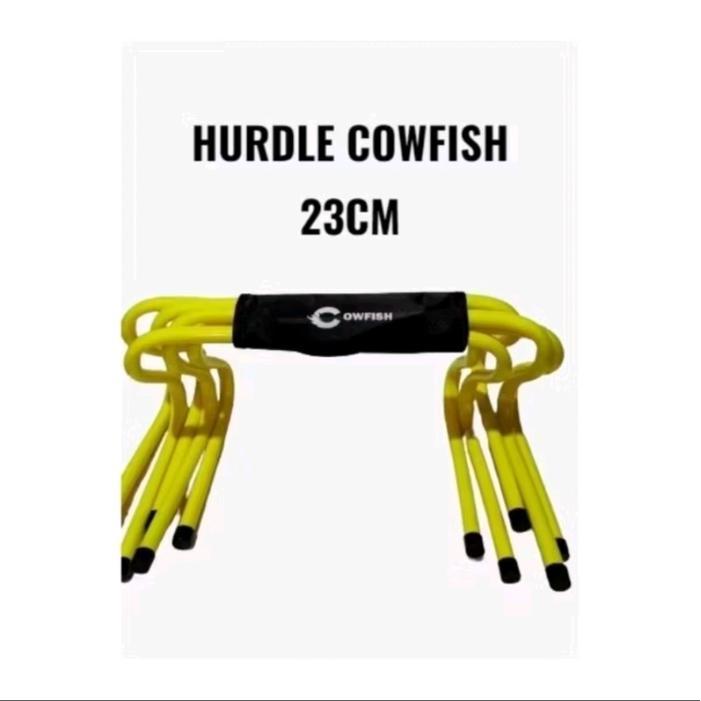 Hurdle Cowfish Hardel Alat Training Aglty Jump Rintangan Latihan Ketangkasan Lompat Hardel