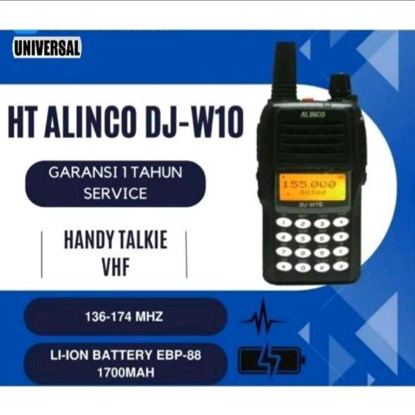 HT ALINCO DJ W10 ORIGINAL JAPAN RADIO WALKIE TALKIE DUAL BAND