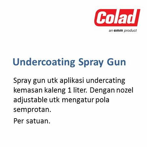 UNDERCOATING SPRAY GUN WITH ADJUSTABLE NOZZLE COLAD