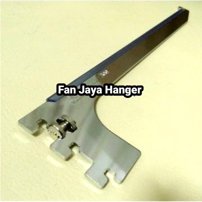 NEW Bracket Kaca Stainless Bracket Siku Penyangga Rak Kaca Display