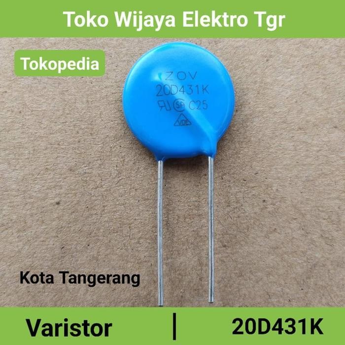 Bisa Termin Varistor 20D431K Mesin Las