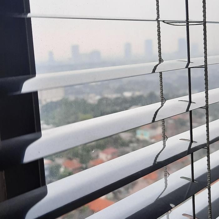 slimeline blind / tirai almunium / gorden almunium / horizontal blind