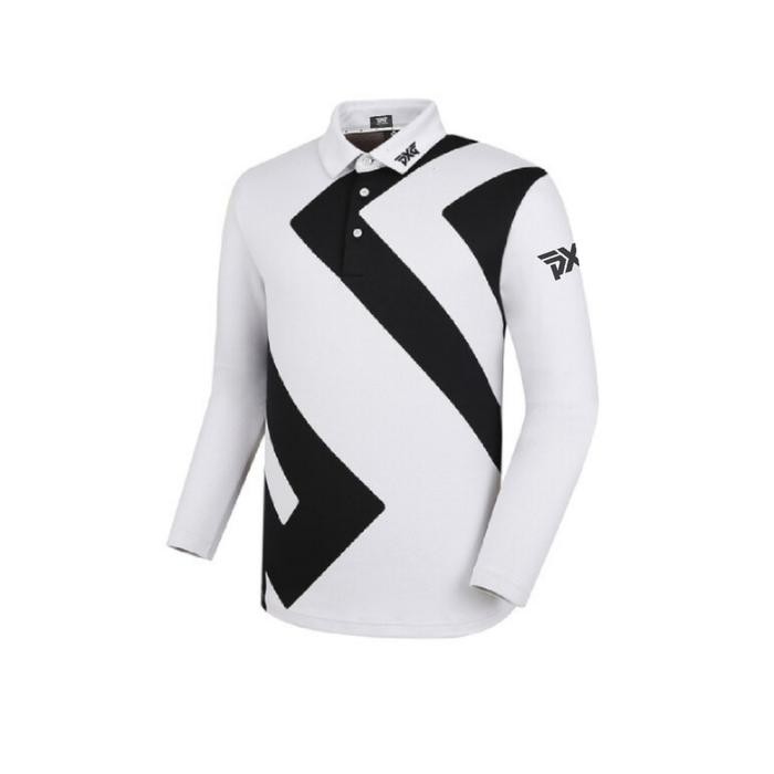 Baju Golf Pria Tangan Panjang Bwx Polo Shirt Golf Man Longsleeve