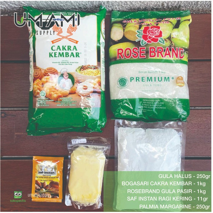 

ASLI Paket Bahan Kue - Donat Klasik READY STOCK