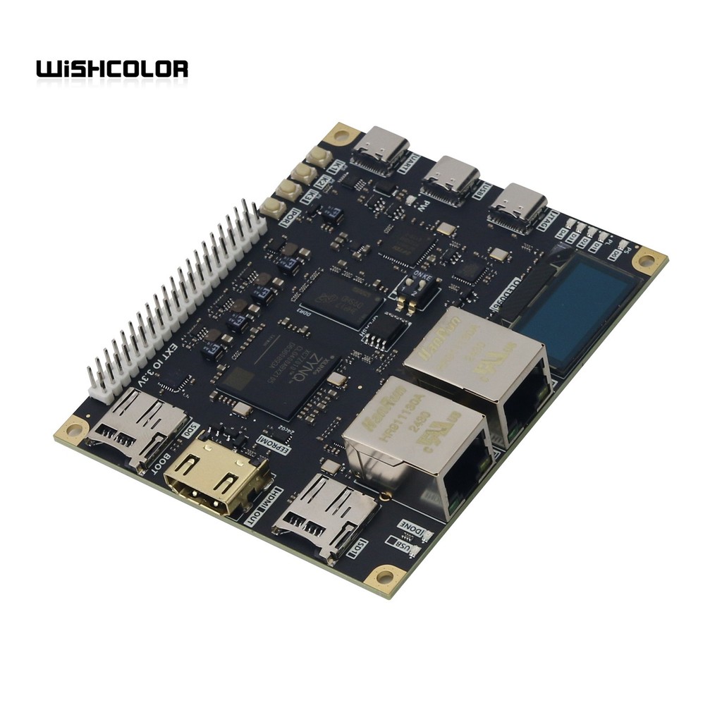 Hamgeek 666Mhz Processor Zynq7010 Development Board Fpga Development Board Onboard 0.96-Inch Oled