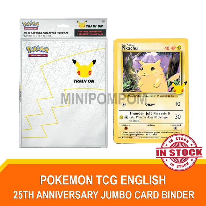 

Pokemon 25 Anniversary Exclusive First Partner Collector Jumbo Binder