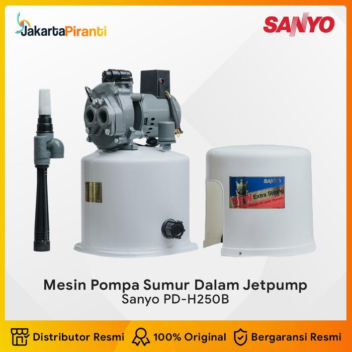 MESIN POMPA JETPUMP SANYO PDH 250 B -JETPUMP 250 WATT (SANYO PDH 250B)