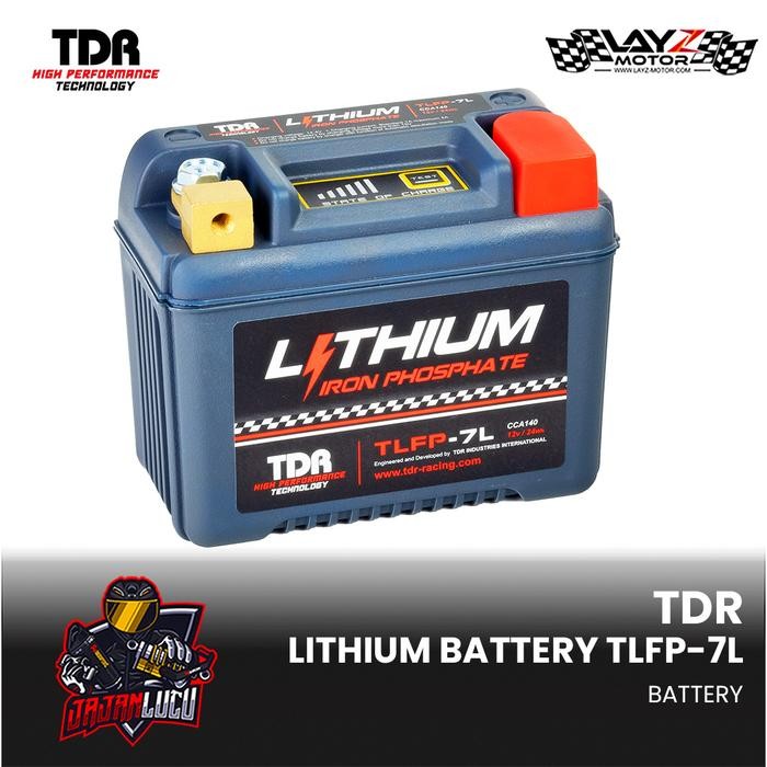 Tdr Aki Litihium Ninja 150R / Ninja 150Rr Satria 150 Vario Beat Cbr150 Tlfp-7L 12V