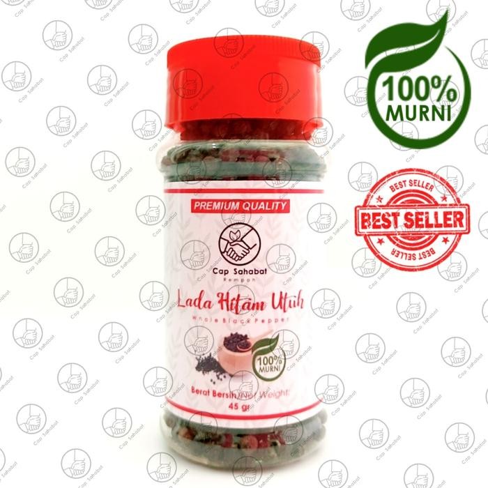 

Premium Cap Sahabat - Biji Lada Hitam Utuh Botol Premium / Whole Black Pepper