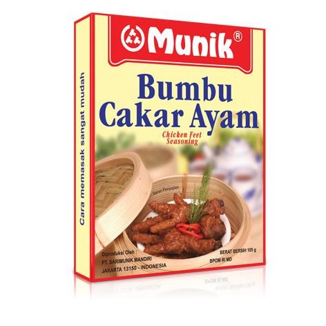 

Pilihan- Bumbu Cakar Ayam Munik - 105 Gr