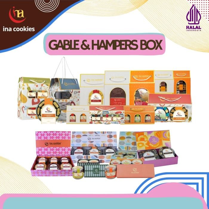 

Pilihan- Gift Box Hampers Hard Box Kue Kering Ina Cookies 500G Lebaran & Natal