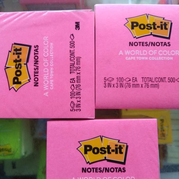 

Pilihan- Pos It Warna 654 3M Original