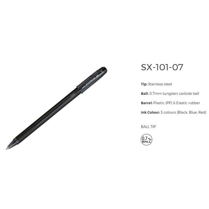 

Uni Jetstream SX-101-07 (Tip Size : 0.7mm)