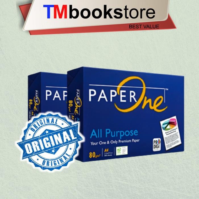 

KERTAS A4 80GR PAPER ONE