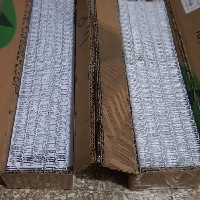 

RING JILID KAWAT NOMOR 10 SPIRAL 5/8 F4 26 LUBANG 2:1 16MM FOLIO O BINDING WIRE