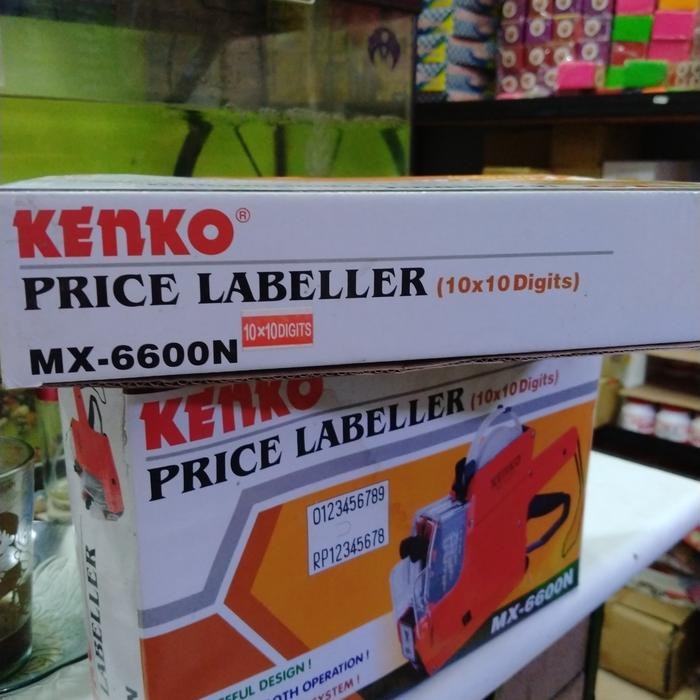 

ALAT LABEL HARGA / PRICE LABELLER KENKO MX-6600A (10 DIGITS, 2 LINES)