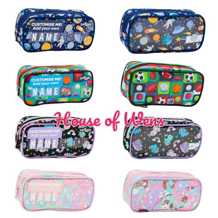 SMIGGLE SKY HI CRUIZER ID PENCIL CASE ORIGINAL - TEMPAT PENSIL SMIGGLE