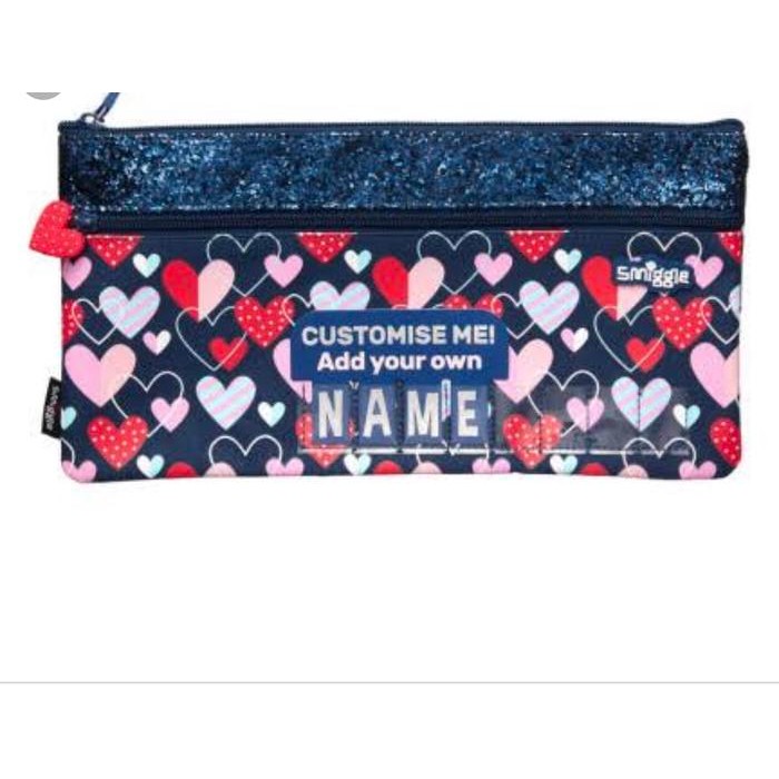 SMIGGLE PENCIL CASE ID FAVE BLUE