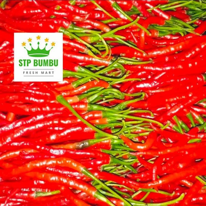 

Pilihan- Cabe Merah Keriting Segar 500Gr / Cabai Fresh