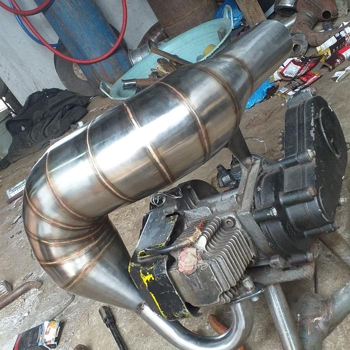 TERLARIS knalpot goped mesin minigp 50cc READY STOCK