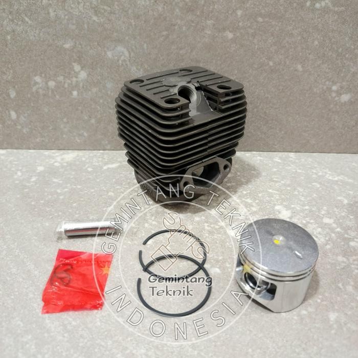 Hemat Cylinder Block Komplit Buring Mesin Chainsaw Senso Pro-Quip Qc-9800X Qc-9900X (65Cc) Merk