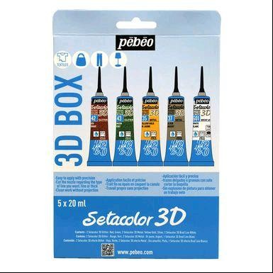 

NEW PRODUK PEBEO SETACOLOUR 3D BOX ASSORTMENT SET 5 PCS MAWAR-89
