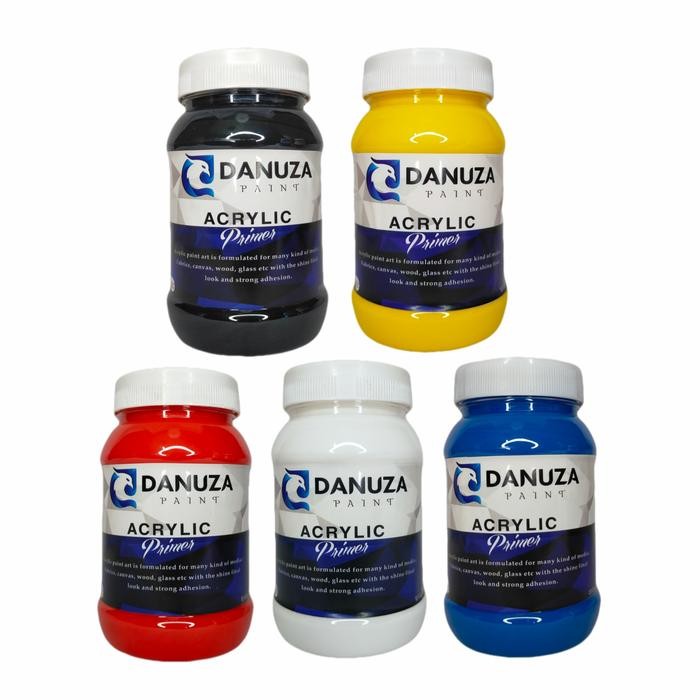 

NEW PRODUK CAT LUKIS PAKET 5 WARNA ACRYLIC PRIMER PAINT 300 ML MAWAR-89