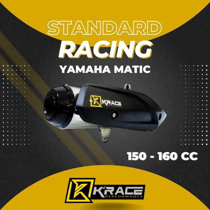 knalpot yamaha aerox old 155 krace standard racing k race [mutu terbaik]