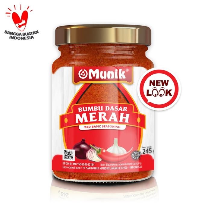 

Stok Baru Bumbu Dasar Merah Bumbu Masak Bumbu Munik Bumbu Instant 245 gr