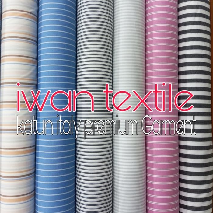 

KAIN KATUN ITALY SALUR / KAIN KEMEJA SALUR / KAIN YANDED STRIP / GARIS KODE 861