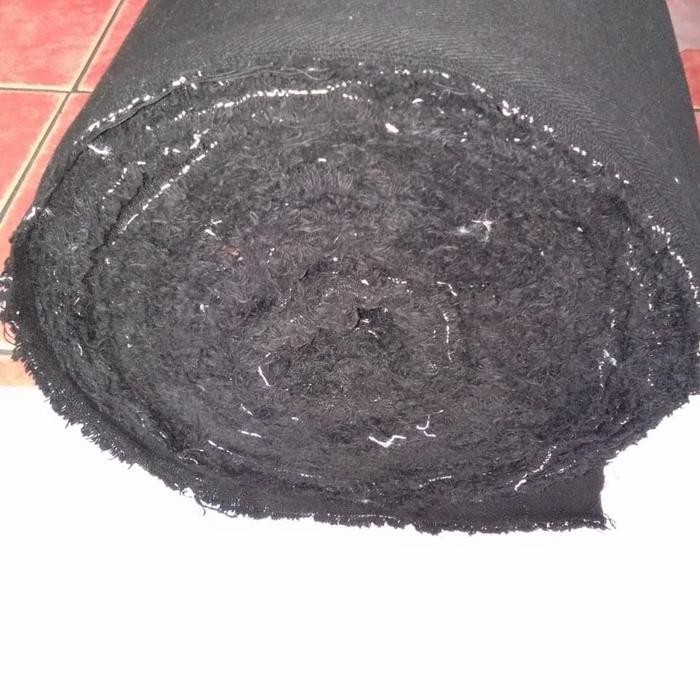 KAIN TWILL NON STRETCH 12.5OZ HITAM COATED KODE 675