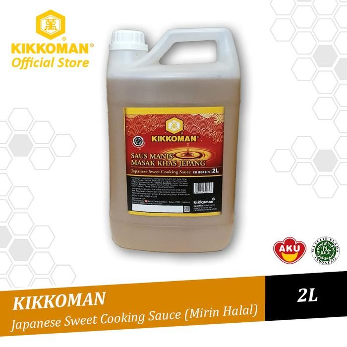 

ASLI Kikkoman Japanese Sweet Cooking Sauce Mirin Halal Jerigen 2L READY STOCK