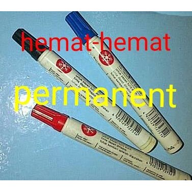 

New spidol permanent snowman (biru,merah,hitam)