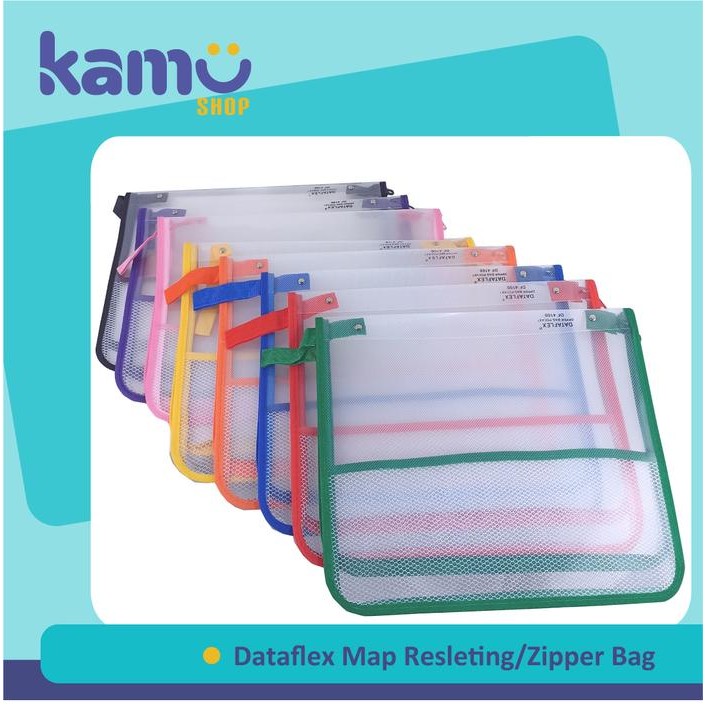 

New Dataflex Map Tas Resleting / Zipper Bag DF-321