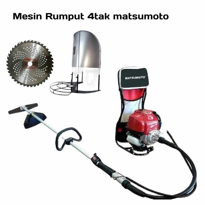 Mesin Potong Rumput 4Tak MATSUMOTO MBC 435HD + Tudung Padi