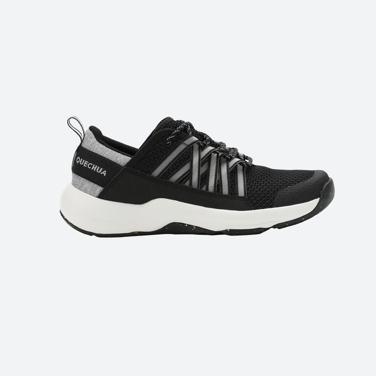 Decathlon QUECHUA Sepatu Hiking Wanita NH500 Fresh - Hitam - 8872348