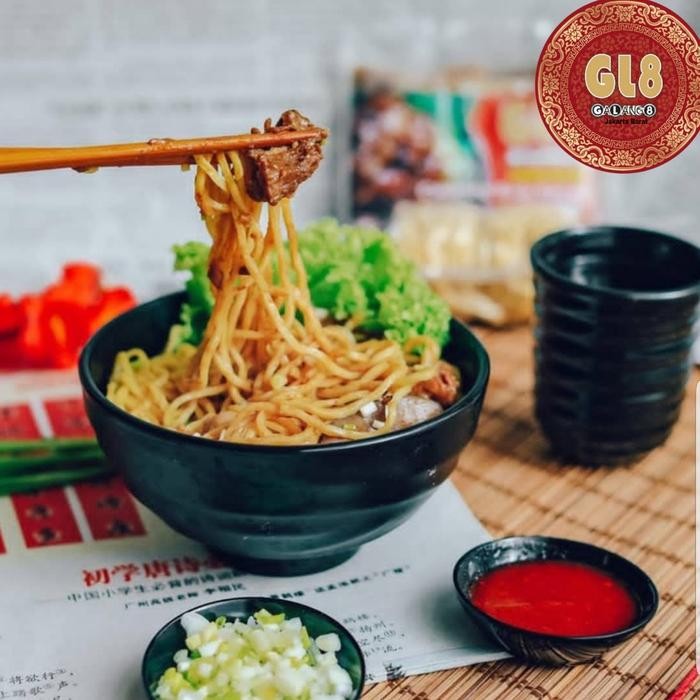 Pilihan- Gl8 Cwie Mie Babi Kecap Bakmi Babi Kecap Frozen Isi 2 Porsi