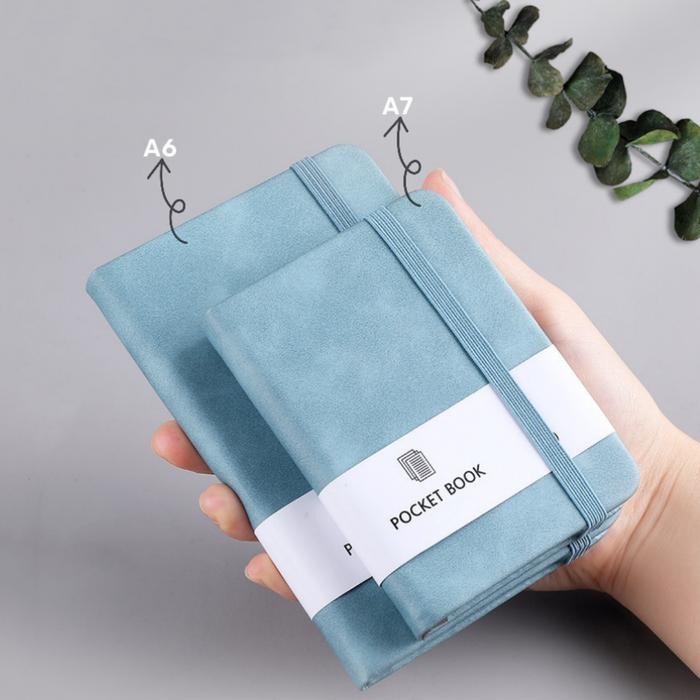 

New Notebook mini pocket A7/A6 Buku catatan kecil Book aesthetic portable Buku tulis memo agenda