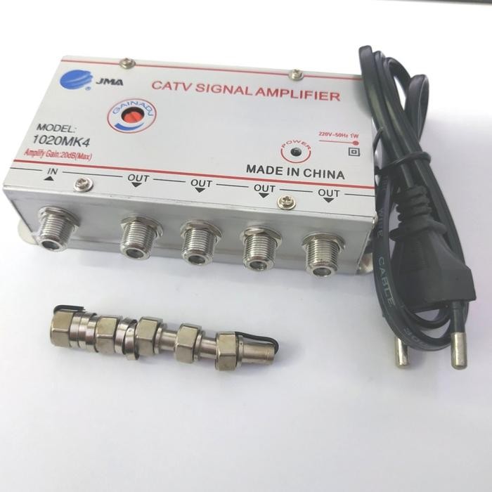 Splitter Antena Tv Cabang Antena Paralel Catv Signal Amplifier